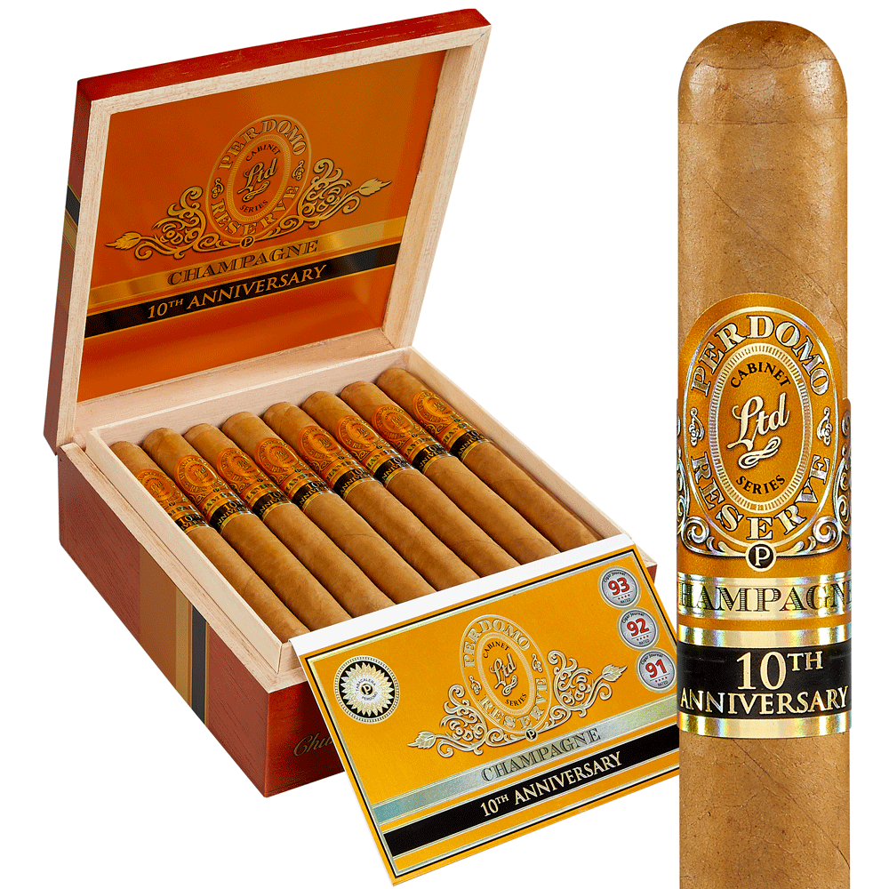 Perdomo 10TH ANN Champagne Torpedo