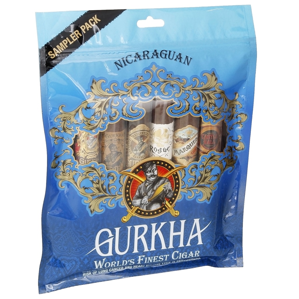 Gurkha Nicarugua Blue Pouch