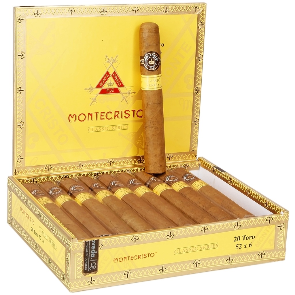 MONTECRISTO CLASSIC COLLECTION TORO 52X6 