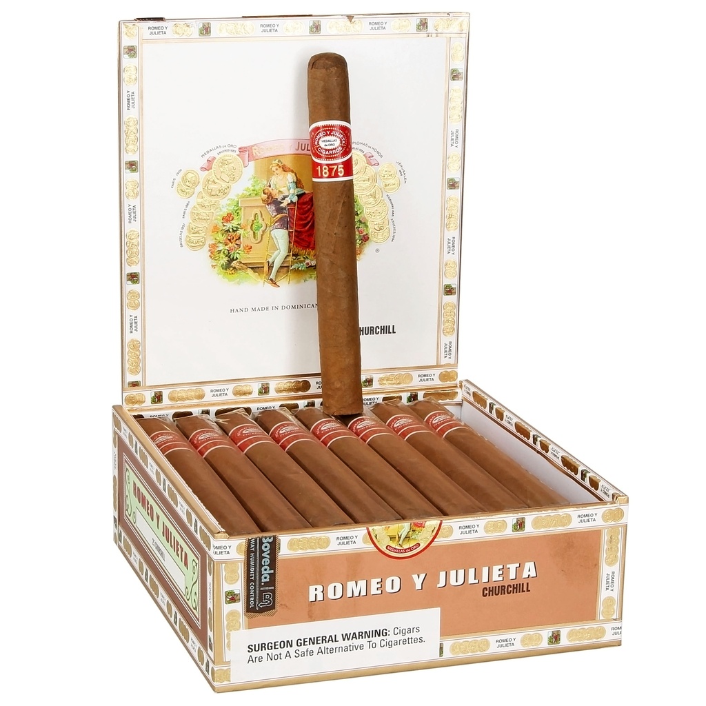 ROMEO Y JULIETA 1875 CHURCHILL 50X7 