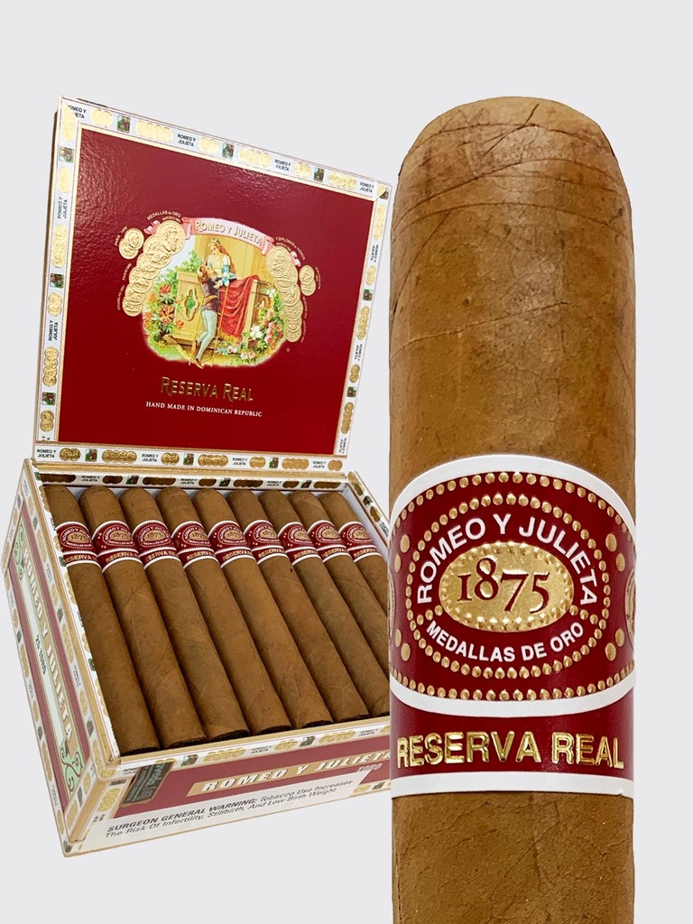 ROMEO Y JULIETA RESERVA REAL ROBUSTO 52X5 