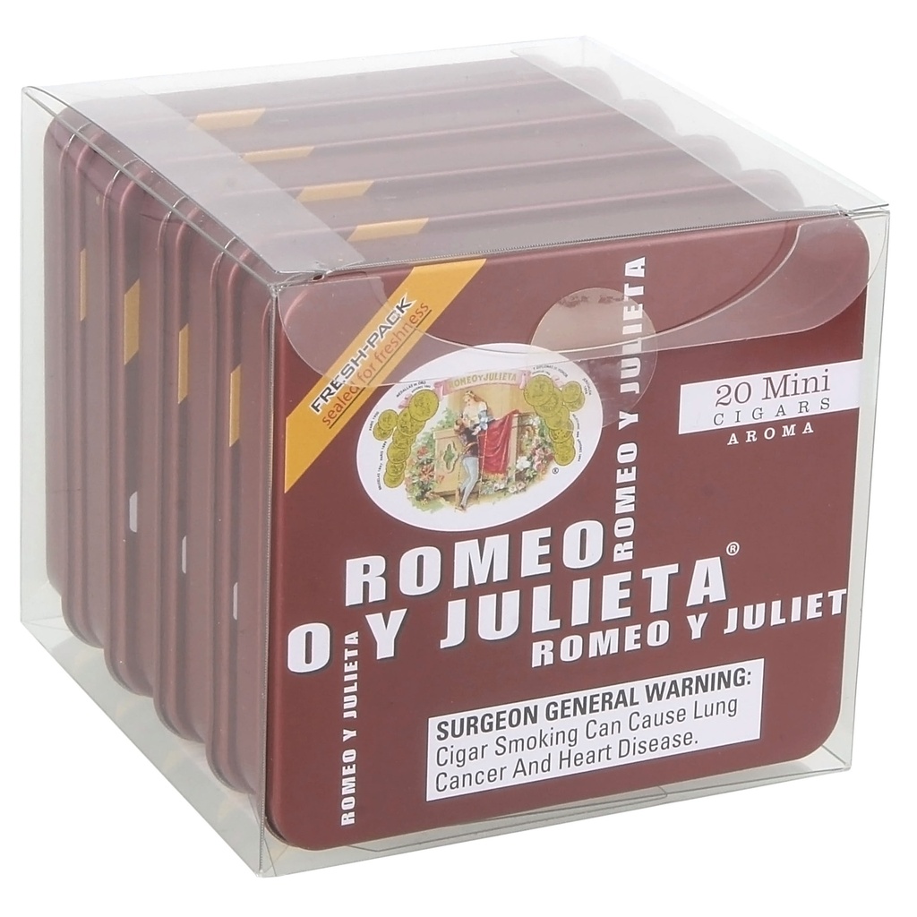 ROMEO Y JULIETA - SPAIN MINI - AROMA (RED) 20TN100