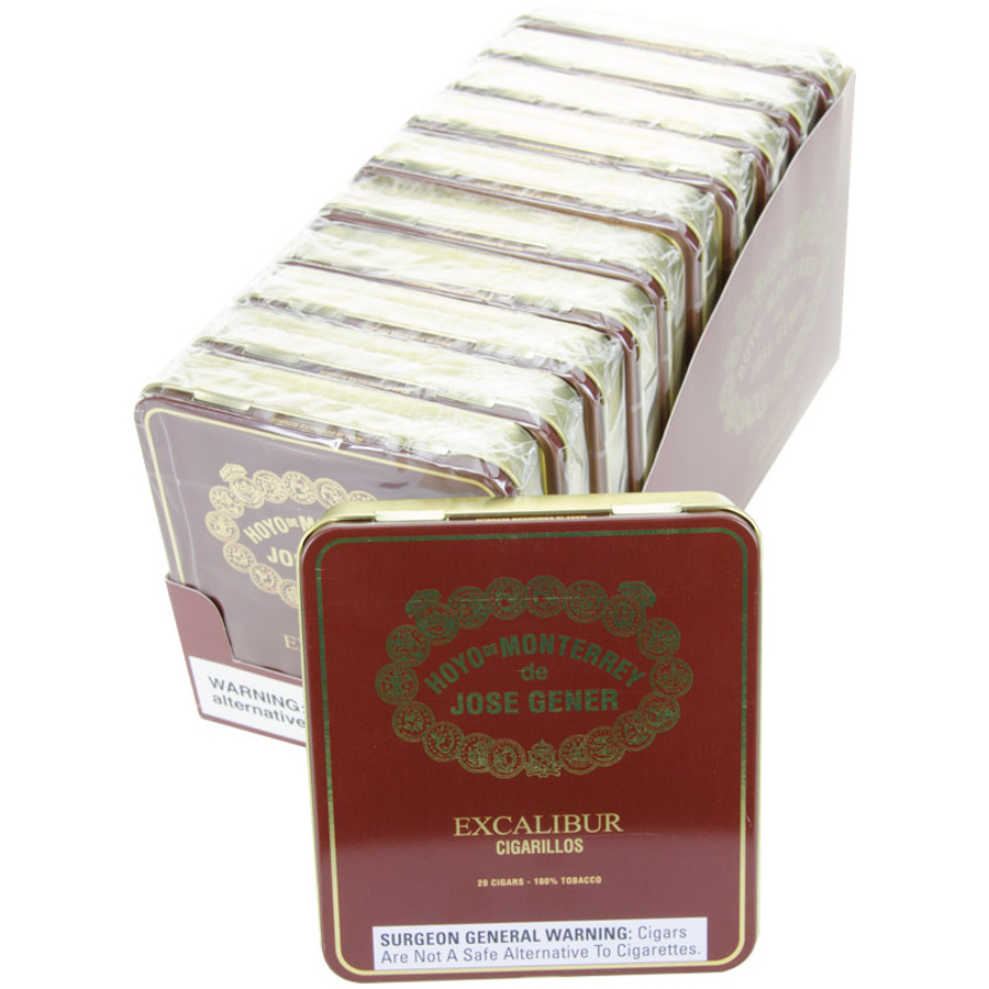 HOYO EXCALIBUR CIGAROLLOS 10PK TIN