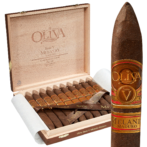 [00378] Oliva Serie V Melanio Maduro Figurado 6.5x52