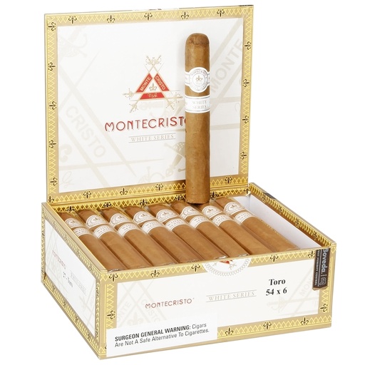 [00346] MONTECRISTO WHITE TORO 54X6 